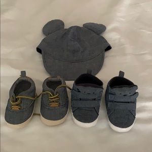 Baby Gap shoes & hat